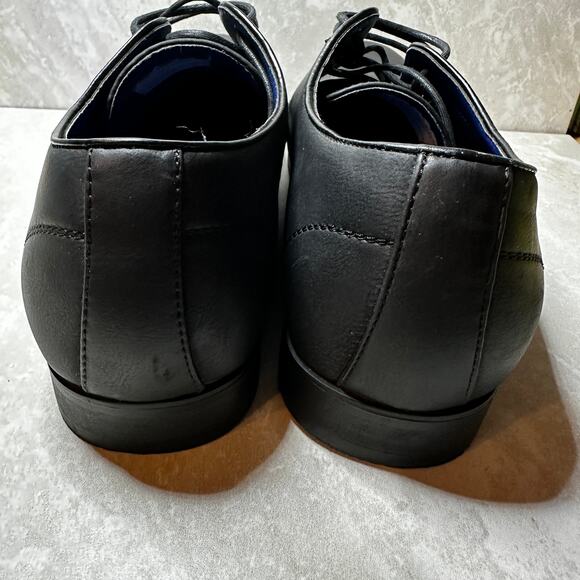 Perry Ellis Portfolio Fairfax black dress‎ shoes Mens size 11.5 ultra foam - Picture 3 of 7